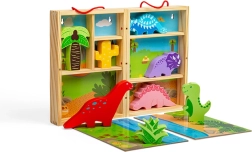 Dinozavrska škatla za igro Bigjigs Toys