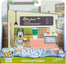 Bluey mini juice shop – komplet figuric in dodatkov