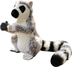 Plišasti lemur siv 28 cm
