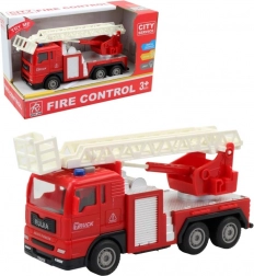 Gasilska cisterna z vztrajnikom in zvočnimi učinki