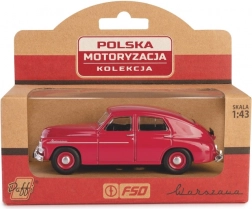 Kovinski model avtomobila Warszawa M20 – bordo klasični limuzinski sedan