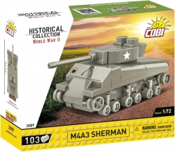 Konstruktor COBI Historical Collection M4A3 Sherman 1:72