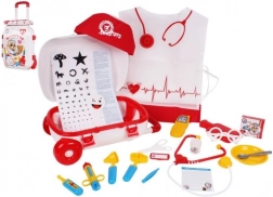 Doktorski kovček na kolesih s priborom 21 kosov
