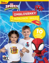 Pobarvanka z likalnimi sličicami SPIDEY