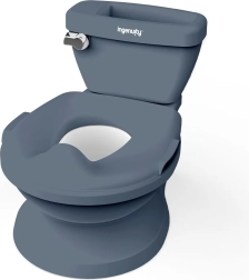 Ingenuity otroška toaleta z zvokom My size PRO 2 v 1 siva