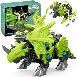 Premični model mehanskega robota Triceratops