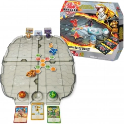 Bakugan Battle Matrix arena Geogan Rising s figurico in kartami