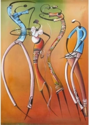 Sestavljanka Plešoči Afričani 1000 kosov MAGNOLIA