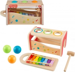Lesena glasbena igrača Fisher-Price – ksilofon