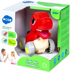 Interaktivni dinozaver na kolescih s premikljivo čeljustjo