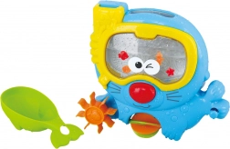 Akvarij z vodnim mlinčkom za otroke