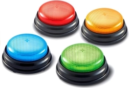 Set brenčačev 4 luči Svetloba Zvok 4 barve