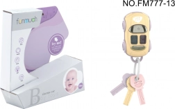 Mehka set ključev s obeskom s svetlobnimi učinki za najmlajše