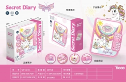 Tajni dnevnik samoroga z zaklepanjem in snemanje