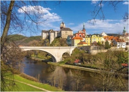 Sestavljanka Grad Loket 1000 koščkov