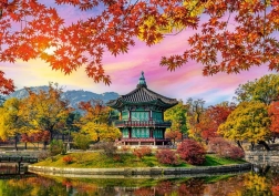 Sestavljanka Palača Gyeongbokgung, Južna Koreja 500 koščkov