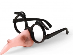 Čarovniški nos z očali