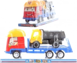 Plastični tovornjak s prekucnim kesonom na vztrajnik