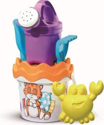 ANDRONI komplet za pesek igriva mucka z zalivalko – majhen, 6-delni