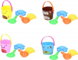 Komplet za pesek za otroke z motivi živalic