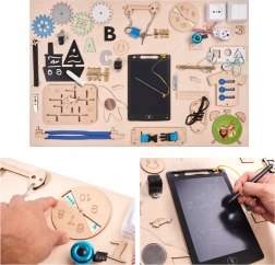 Lesena manipulativna tabla