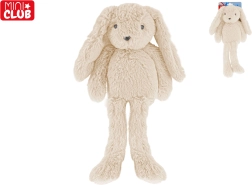 Mini Club bež plišasti zajček z dolgimi nogami 37 cm