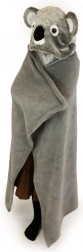 Gredeča otroška odeja s kapuco koala Cozy Noxxiez
