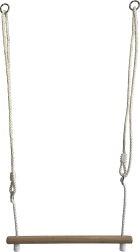 Lesena viseča bradlja 2Kids Toys z nastavljivima vrvema