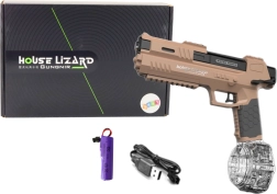 Samodejna vodna pištola s prozornim rezervoarjem