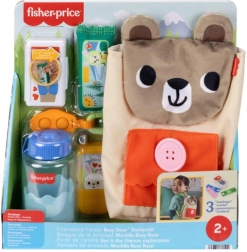 fisher-price medvedkov nahrbtnik – aktivni kamp set za male raziskovalce