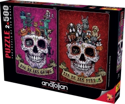 Sestavljanka Halloween 2×500 kosov ANATOLIAN