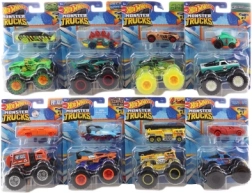 Hot Wheels Monster Trucks merilo 1:64 z avtomobilčkom