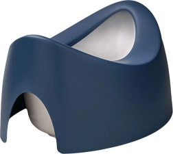 Otroški dvostranski ergonomski nočniček z izlivom Teggi moder