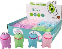 antistres žogica pošast s svetlobnim učinkom