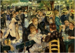 Sestavljanka Ples v Moulin de la Galette 3000 kosov