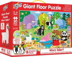 Galt velikanski talni puzzle Kdo je višji? 30 kosov