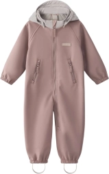 Leokid softshell kombinezon Lilo Ash rose, velikost 80