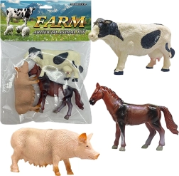 Farm Animal Figurine Set (3 pcs)