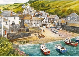 Gibsons sestavljanka Pristanišče Port Isaac, Cornwall – 500 kosov