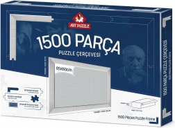 Okvir za sestavljanko 85x60 cm bel