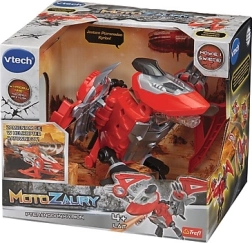 VTech Motozauri Pteranodon Kyrion – interaktivna igrača 2v1 helikopter in dinozaver