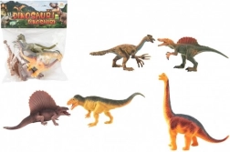 Plastični dinozavri 16–18 cm, set 5 kos