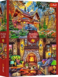 Trefl puzzle Izlet v gore 2×500 koščkov