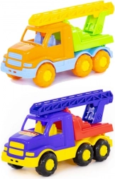 Plastični gasilski avto z izvlečno lestevjo