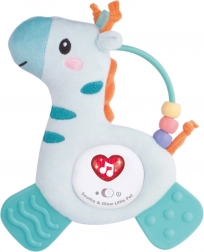 Plišasta žirafa svetleča in zvočna igrača