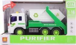 Avto s kontejnerjem in zvočnimi ter svetlobnimi efekti