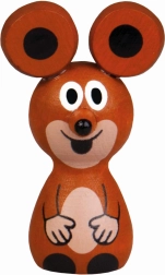 Magnetna lesena miška Detoa