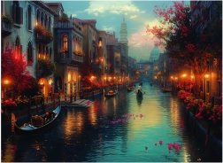 Sestavljanka Zora v Benetkah 1000 kosov