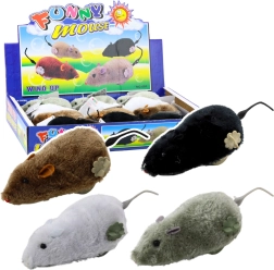 Navijalna plišasta miška igrača za otroke in mačke