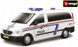 Bburago Mercedes‑Benz Vito policijska dostavna vozila 1:50